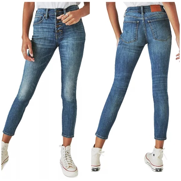 ⭐️ Lucky Brand Bridgette High Rise Skinny Jeans NWT [2204]